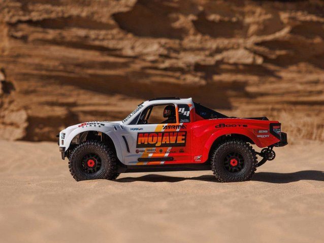 white 1/8 MOJAVE 4S 4X4 BLX DT (with Centre Diff) RTR - Cars - view 19