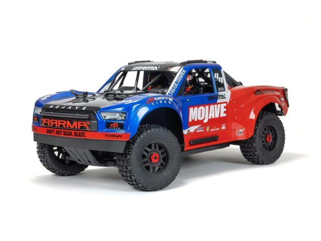blue 1/8 MOJAVE 4S 4X4 BLX DT (with Centre Diff) RTR - Cars
