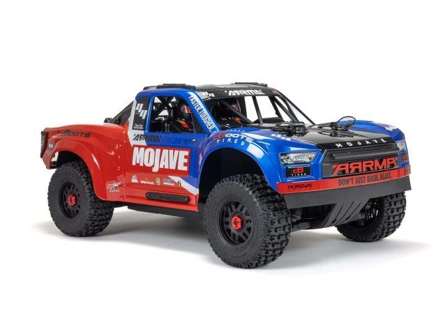 blue 1/8 MOJAVE 4S 4X4 BLX DT (with Centre Diff) RTR - Cars - view 4