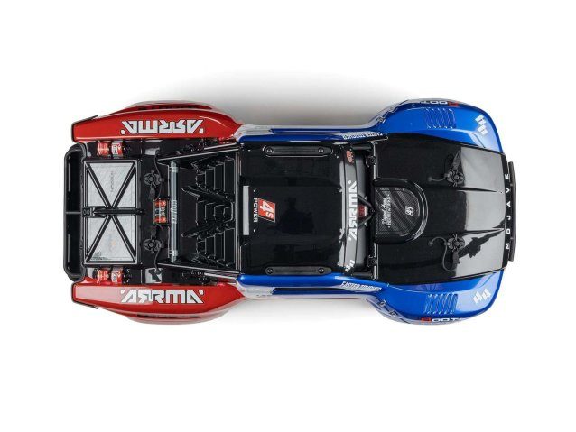 blue 1/8 MOJAVE 4S 4X4 BLX DT (with Centre Diff) RTR - Cars - view 9