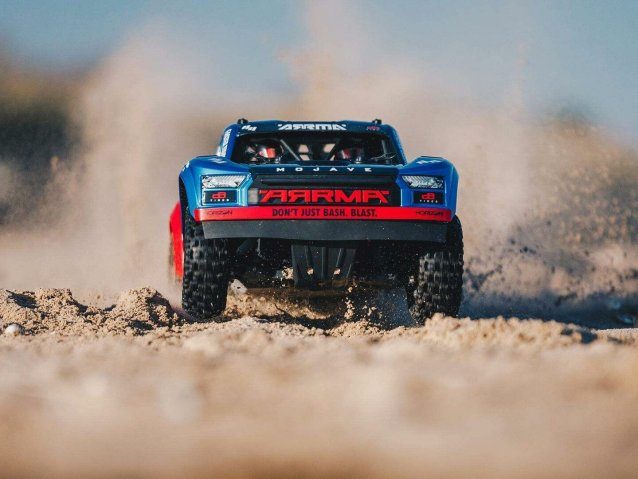 blue 1/8 MOJAVE 4S 4X4 BLX DT (with Centre Diff) RTR - Cars - view 21