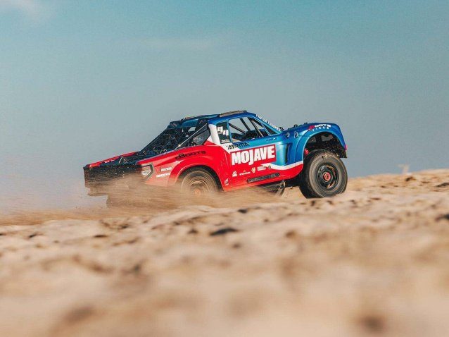 blue 1/8 MOJAVE 4S 4X4 BLX DT (with Centre Diff) RTR - Cars - view 23