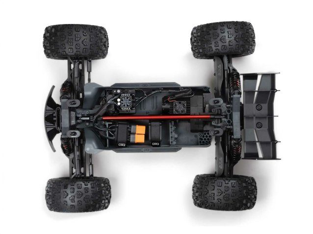 red 1/10 KRATON 4S 4X4 BLX Centre Diff Speed MT - Cars - view 5
