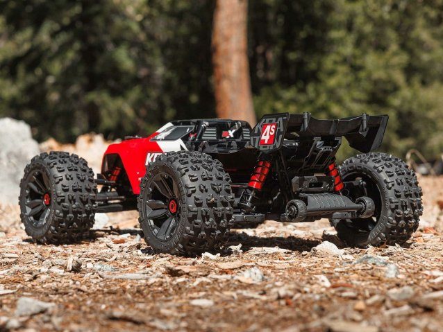 red 1/10 KRATON 4S 4X4 BLX Centre Diff Speed MT - Cars - view 11