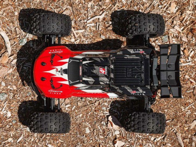 red 1/10 KRATON 4S 4X4 BLX Centre Diff Speed MT - Cars - view 13