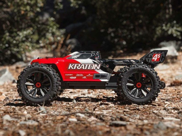 red 1/10 KRATON 4S 4X4 BLX Centre Diff Speed MT - Cars - view 15