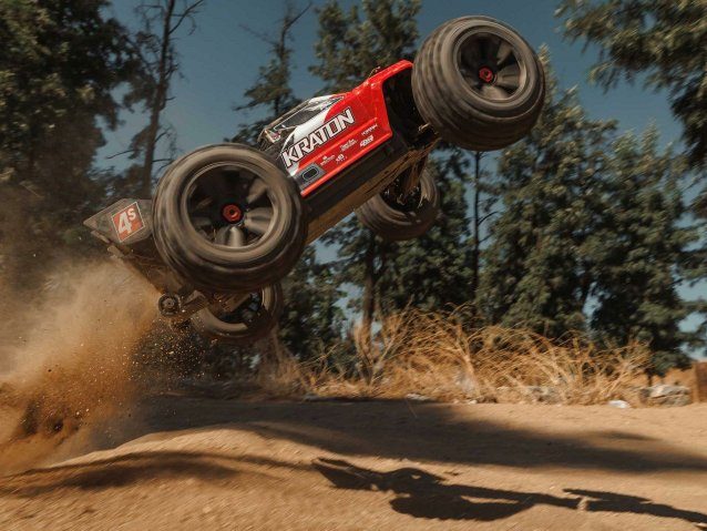 red 1/10 KRATON 4S 4X4 BLX Centre Diff Speed MT - Cars - view 18