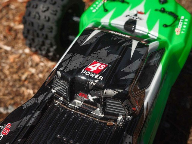 green 1/10 KRATON 4S 4X4 BLX Centre Diff Speed MT - Cars - view 11