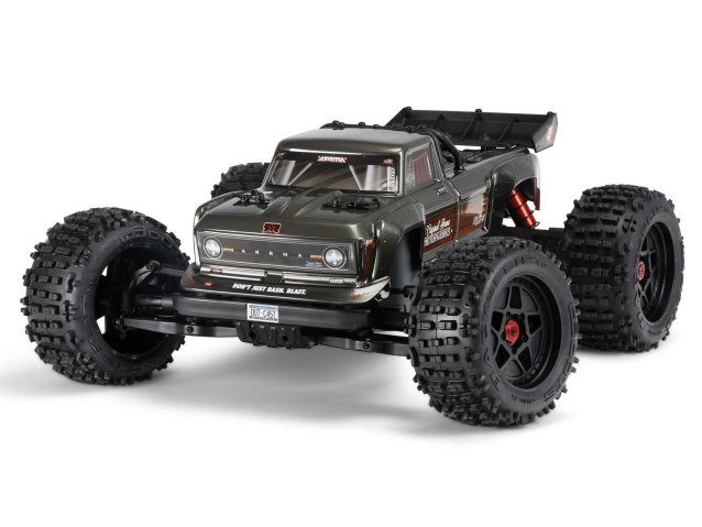 gun metal 1/10 OUTCAST 4S 4X4 BLX Stunt MT (with Centre Diff) - Cars