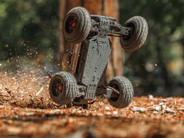 gun metal 1/10 OUTCAST 4S 4X4 BLX Stunt MT (with Centre Diff) - Cars - view 22
