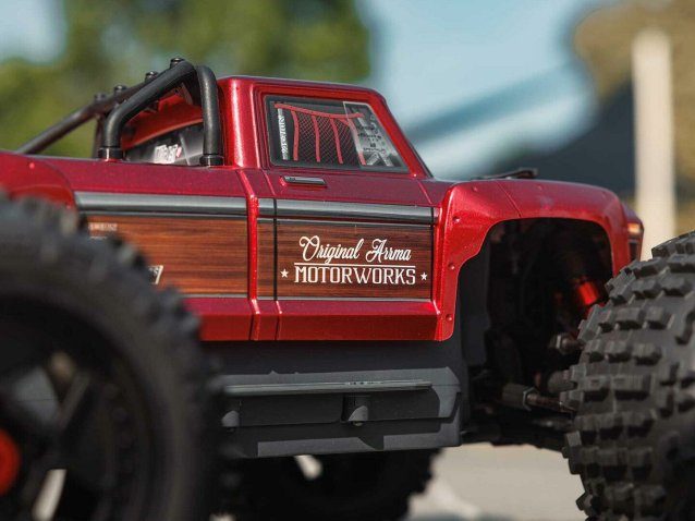 red 1/10 OUTCAST 4S 4X4 BLX Stunt MT (with Centre Diff) - Cars - view 14