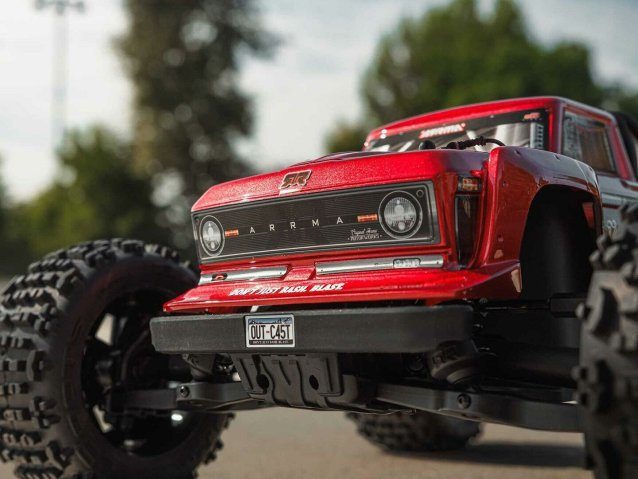 red 1/10 OUTCAST 4S 4X4 BLX Stunt MT (with Centre Diff) - Cars - view 16