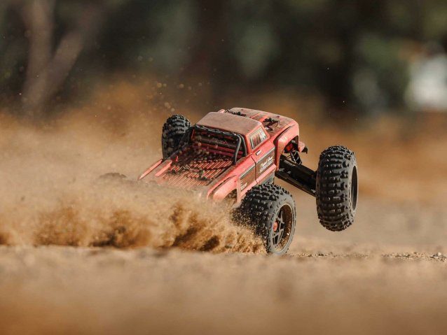 red 1/10 OUTCAST 4S 4X4 BLX Stunt MT (with Centre Diff) - Cars - view 25