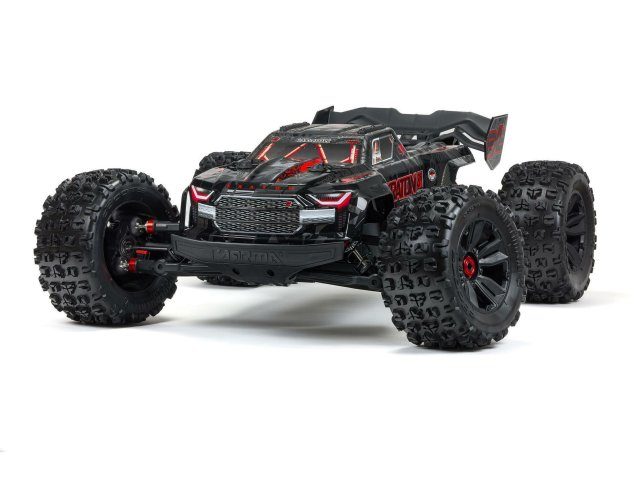 black 1/5 KRATON 4x4 8S BLX EXB Brushless Monster Truck RTR - Cars