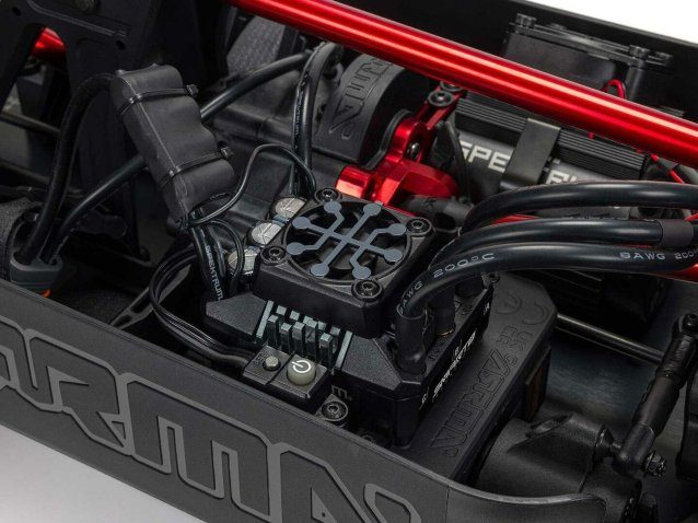 black 1/5 KRATON 4x4 8S BLX EXB Brushless Monster Truck RTR - Cars - view 15