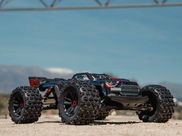 black 1/5 KRATON 4x4 8S BLX EXB Brushless Monster Truck RTR - Cars - view 16