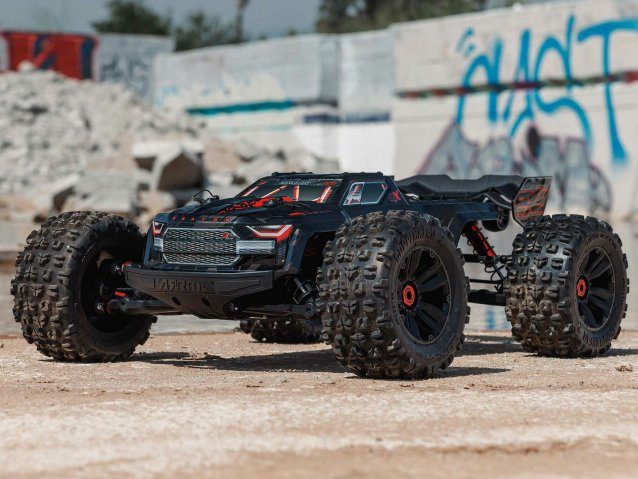 black 1/5 KRATON 4x4 8S BLX EXB Brushless Monster Truck RTR - Cars - view 19