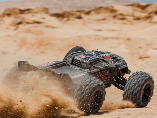 black 1/5 KRATON 4x4 8S BLX EXB Brushless Monster Truck RTR - Cars - view 21