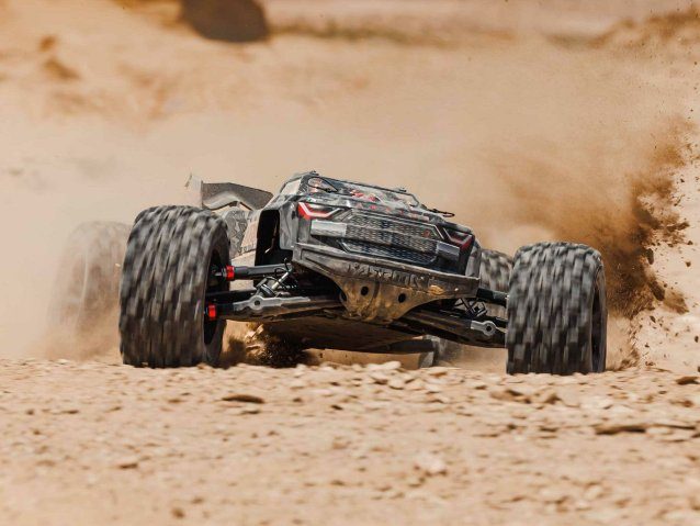 black 1/5 KRATON 4x4 8S BLX EXB Brushless Monster Truck RTR - Cars - view 23