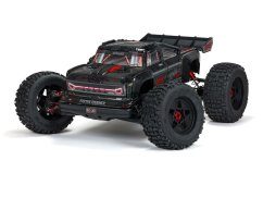 black 1/5 OUTCAST 8S 4X4 BLX EXB Stunt Truck RTR