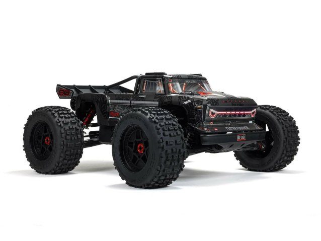 black 1/5 OUTCAST 8S 4X4 BLX EXB Stunt Truck RTR - Cars - view 2