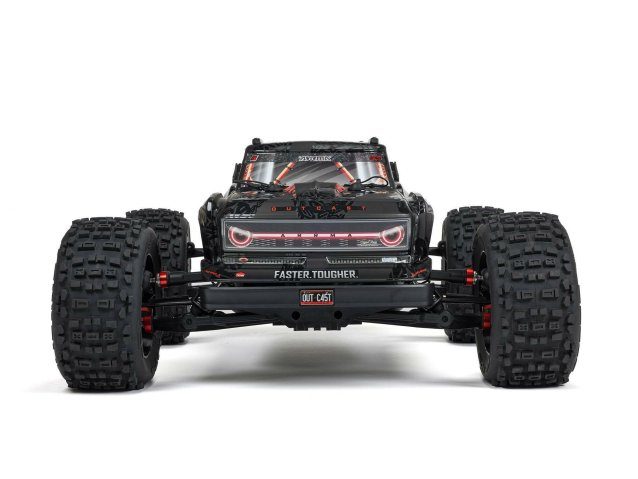 black 1/5 OUTCAST 8S 4X4 BLX EXB Stunt Truck RTR - Cars - view 5