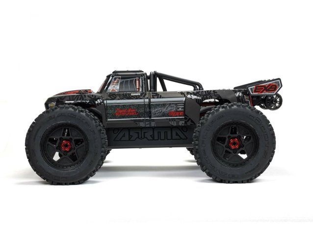 black 1/5 OUTCAST 8S 4X4 BLX EXB Stunt Truck RTR - Cars - view 8