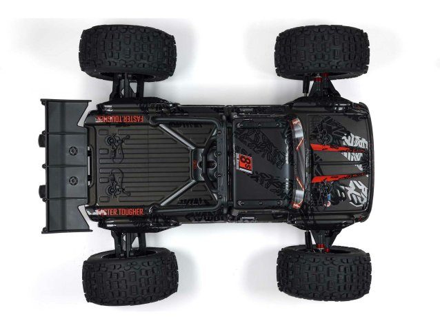 black 1/5 OUTCAST 8S 4X4 BLX EXB Stunt Truck RTR - Cars - view 9