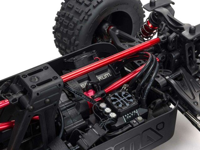 black 1/5 OUTCAST 8S 4X4 BLX EXB Stunt Truck RTR - Cars - view 12