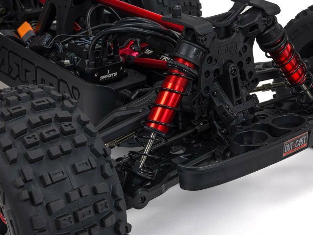 black 1/5 OUTCAST 8S 4X4 BLX EXB Stunt Truck RTR - Cars - view 13