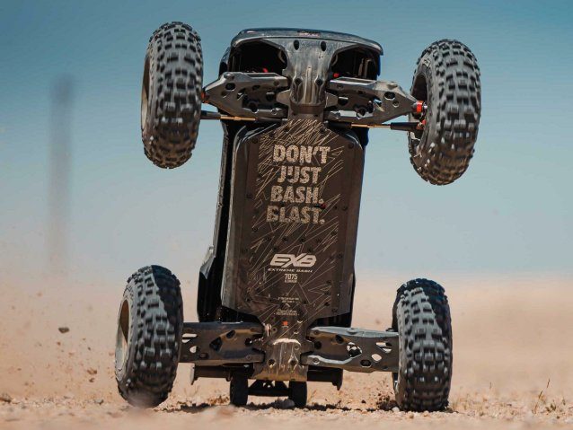 black 1/5 OUTCAST 8S 4X4 BLX EXB Stunt Truck RTR - Cars - view 18