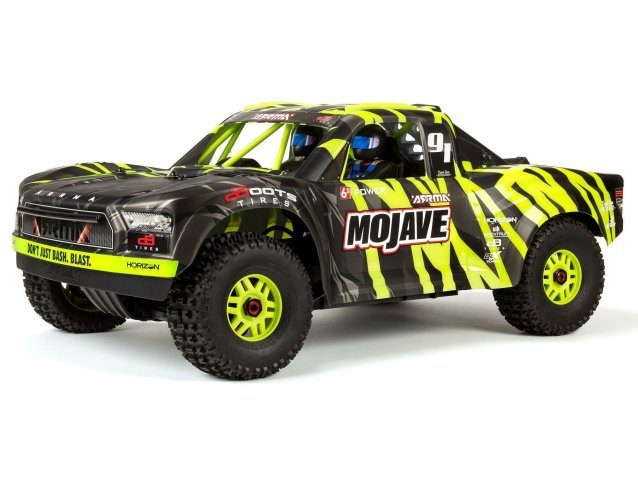 green and black 1/7 MOJAVE 6S 4X4 BLX Desert Truck RTR - Cars