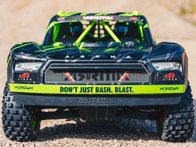 green and black 1/7 MOJAVE 6S 4X4 BLX Desert Truck RTR - Cars - view 10