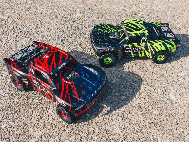 red and black 1/7 MOJAVE 6S 4X4 BLX Desert Truck RTR - Cars - view 9
