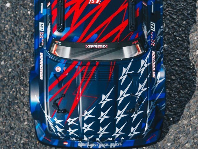 blue 1/7 INFRACTION 6S 4X4 BLX Resto-Mod Truck RTR - Cars - view 18