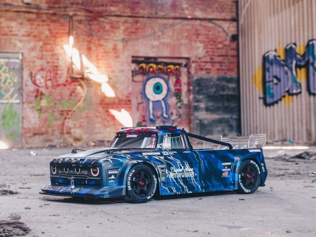 blue 1/7 INFRACTION 6S 4X4 BLX Resto-Mod Truck RTR - Cars - view 19