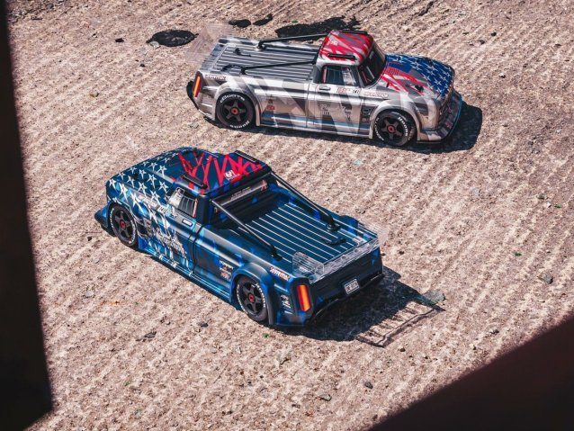 SILVER 1/7 INFRACTION 6S 4X4 BLX Resto-Mod Truck RTR - Cars - view 22