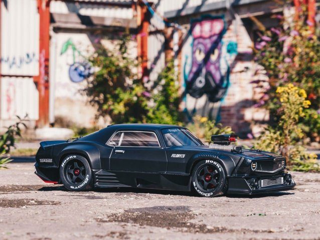 BLACK 1/7 FELONY 6S 4X4 BLX Resto-Mod Muscle Car RTR - Cars - view 17