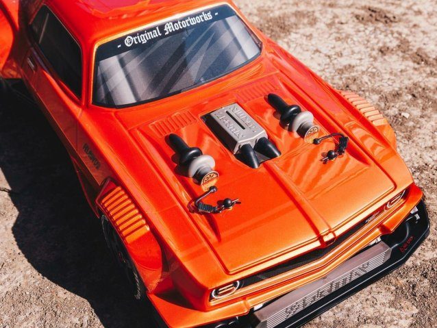 orange 1/7 FELONY 6S 4X4 BLX Resto-Mod Muscle Car RTR - Cars - view 12