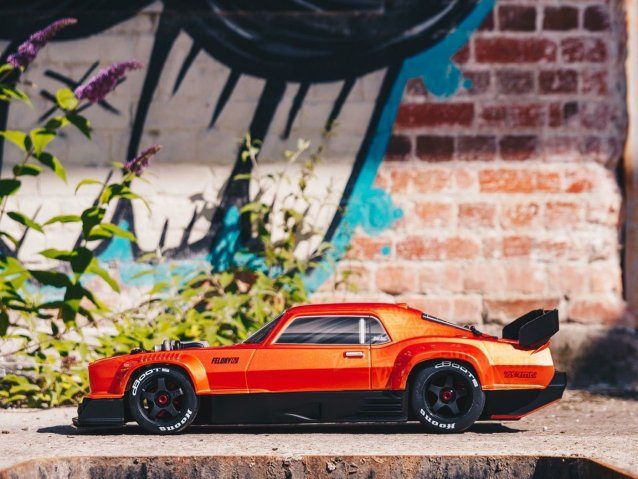 orange 1/7 FELONY 6S 4X4 BLX Resto-Mod Muscle Car RTR - Cars - view 14