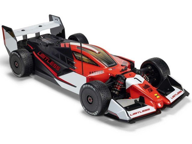 black and red 1/7 LIMITLESS 120 8S AVC 4X4 RTR Street Speed - Cars - view 3