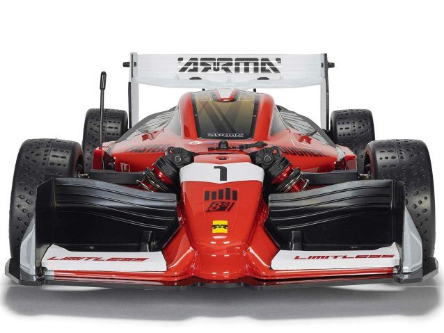 black and red 1/7 LIMITLESS 120 8S AVC 4X4 RTR Street Speed - Cars - view 4