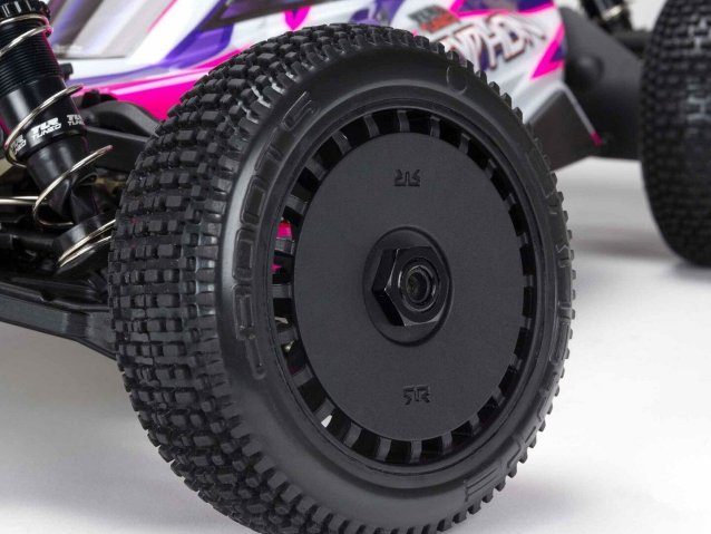 pink and purple 1/8 TLR TUNED TYPHON Race Ready Roller - Cars - view 17