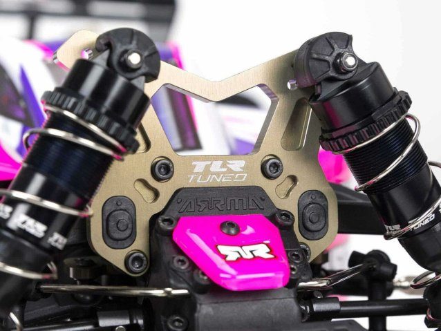 pink and purple 1/8 TLR TUNED TYPHON Race Ready Roller - Cars - view 20