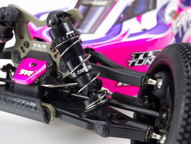 pink and purple 1/8 TLR TUNED TYPHON Race Ready Roller - Cars - view 21
