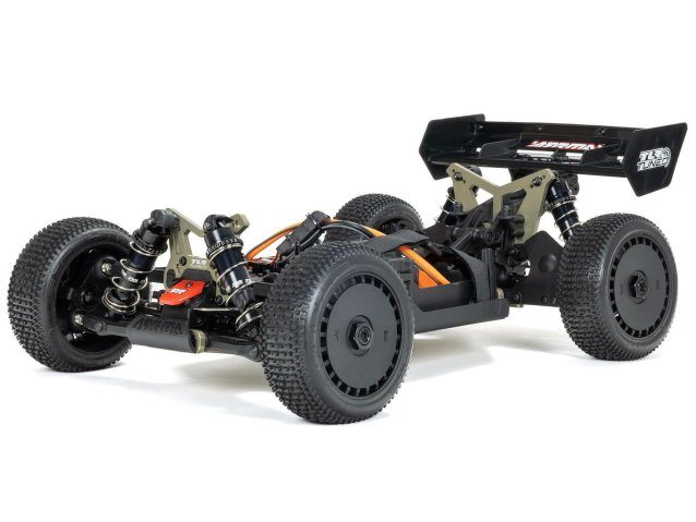 red and blue 1/8 TLR TUNED TYPHON 6S 4X4 BLX Buggy RTR - Cars - view 16