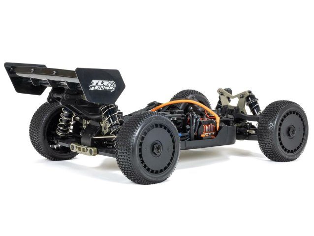 red and blue 1/8 TLR TUNED TYPHON 6S 4X4 BLX Buggy RTR - Cars - view 17