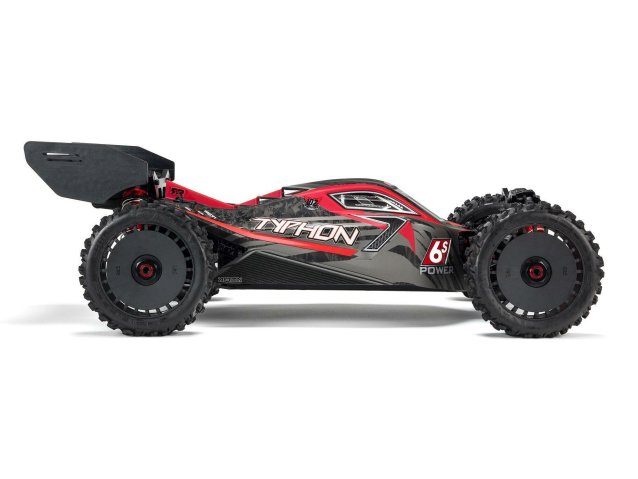red and grey 1/8 TYPHON 6S 4X4 BLX Buggy RTR - Cars - view 2