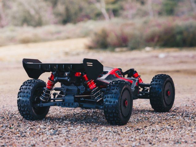 red and grey 1/8 TYPHON 6S 4X4 BLX Buggy RTR - Cars - view 5