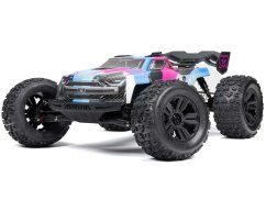 pink and blue 1/8 KRATON 6S V6 4X4 BLX Speed Monster Truck RTR
